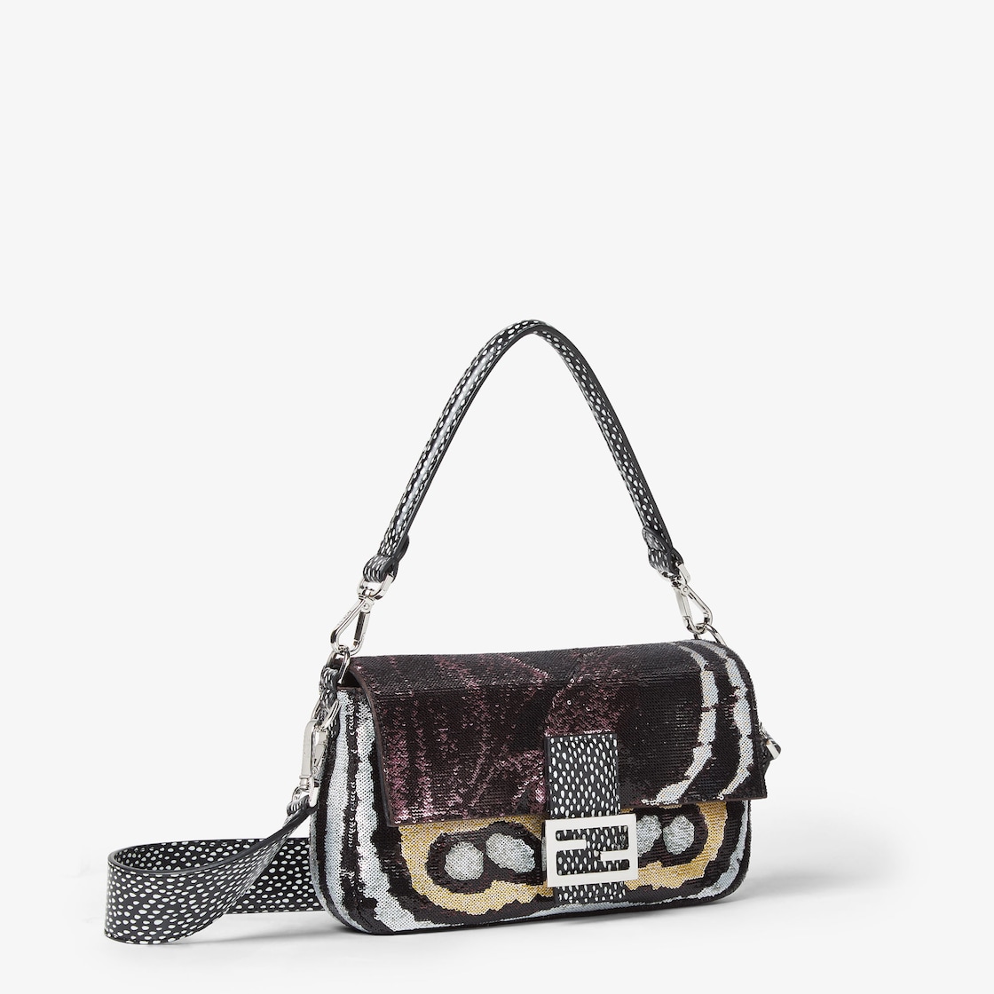 FENDI Baguette® Multicolor Night Butterfly sequin bag - Image 3